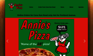 Anniespizza.com thumbnail