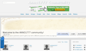Anno1777-community.com thumbnail