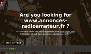Annonces-radioamateur.fr thumbnail