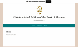 Annotatededitionofthebookofmormon.wordpress.com thumbnail