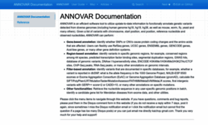 Annovar.openbioinformatics.org thumbnail