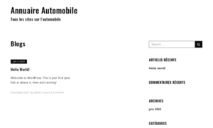 Annuaire-automobile.com thumbnail