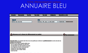 Annuaire-bleu.info thumbnail
