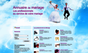 Annuaire-de-mariage.fr thumbnail