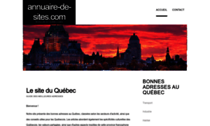 Annuaire-de-sites.com thumbnail