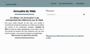 Annuaire-du-web.net thumbnail