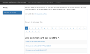 Annuaire-eleveurs-de-vaches.ovh thumbnail