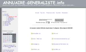 Annuaire-generaliste.info thumbnail
