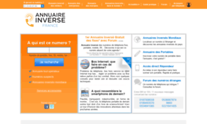 Annuaire-inverse-france.com thumbnail