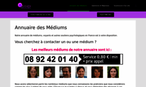 Annuaire-mediums.fr thumbnail