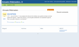 Annuaire-webmasters.fr thumbnail