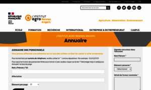 Annuaire.agrocampus-ouest.fr thumbnail