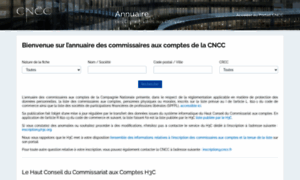 Annuaire.cncc.fr thumbnail