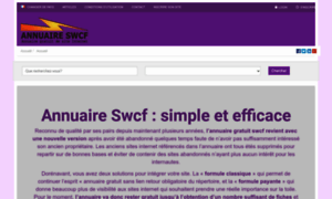 Annuaire.swcf.fr thumbnail