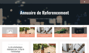 Annuairedereferencement.fr thumbnail
