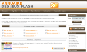 Annuairejeuxflash.com thumbnail