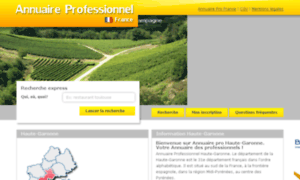 Annuairepro-hautegaronne.info thumbnail