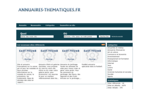 Annuaires-thematiques.fr thumbnail