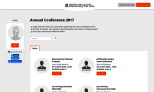 Annual-conference-2017.iseated.com thumbnail