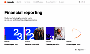 Annual-report.zalando.com thumbnail