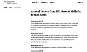 Annualletter.gatesfoundation.org thumbnail