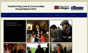 Annualreport2012.uwex.uwc.edu thumbnail