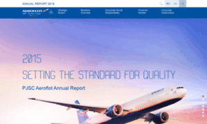 Annualreport2015.aeroflot.ru thumbnail