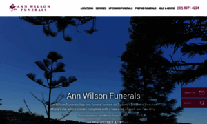 Annwilsonfunerals.com.au thumbnail