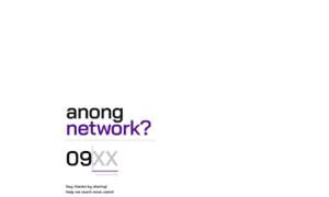 Anong.network thumbnail