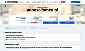 Anonsedomen.pl thumbnail