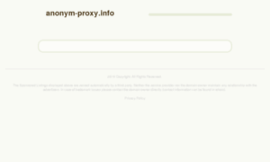 Anonym-proxy.info thumbnail