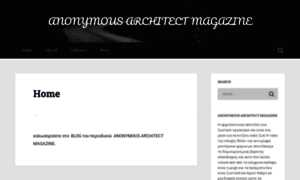 Anonymousarchitectmagazine.wordpress.com thumbnail