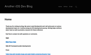 Anotheriosdevblog.com thumbnail