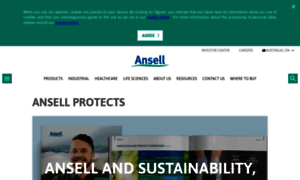Ansell.com.au thumbnail