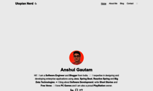 Anshulgautam.in thumbnail