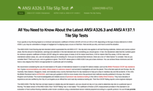 Ansi-a137-1-tile-slip-test.info thumbnail