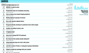 Ansible-project.narkive.com thumbnail