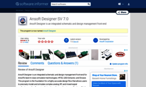 Ansoft-designer-sv.software.informer.com thumbnail