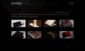 Ansteybookbinding.com thumbnail