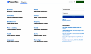 Answertabs.com thumbnail