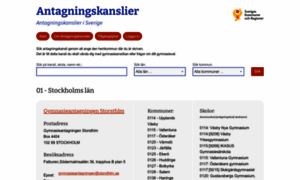 Antagningskanslier.skr.se thumbnail