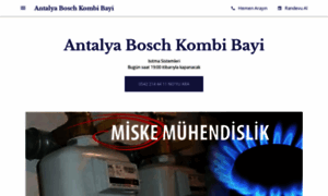 Antalya-bosch-kombi-bayi.business.site thumbnail