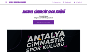 Antalya-cimnastik-spor-kulubu.business.site thumbnail