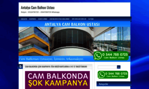 Antalyacambalkonustasi.com thumbnail