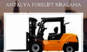 Antalyaforkliftkiralama.com thumbnail