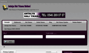 Antalyahaliyikamarehberi.com thumbnail