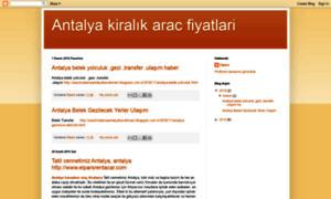 Antalyakiralikaracfiyatlari.blogspot.com thumbnail
