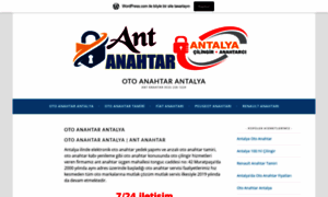 Antalyaotoanahtarcilingir.wordpress.com thumbnail