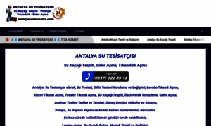 Antalyasutesisatci.com thumbnail