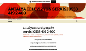 Antalyatelevizyonservisi.wordpress.com thumbnail